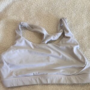 Athleta white athletic bra